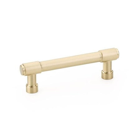Patioplus 5 in. Jasper Center To Center Cabinet Pull, Satin Brass Finish PA3250766